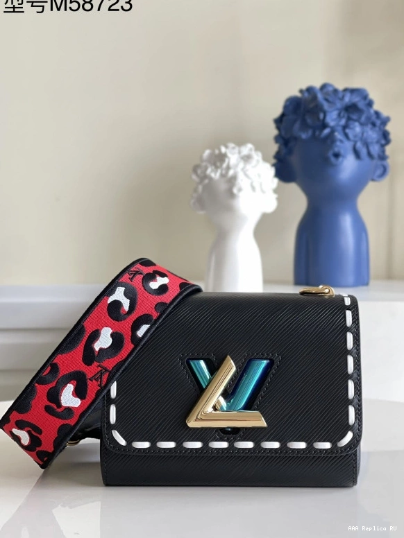 Aaa replica bags TWIST LOUIS PM VUITTON 0823
